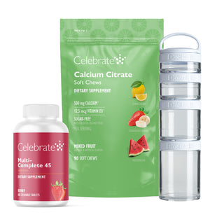 RNY Roux-en-Y gastric bypass kit with Multi-Complete 45 Berry chewable tablets and Sweet Treats calcium soft chews