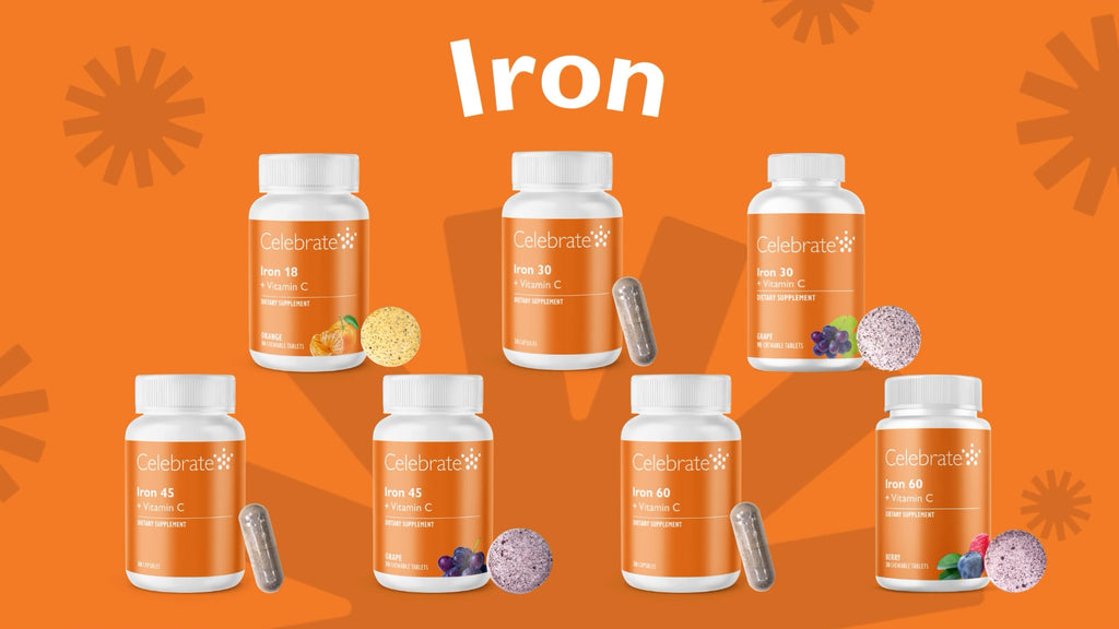 A video describing Celebrate Vitamins Iron line of products